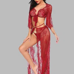 VAGHBHATT Net Baby Doll image 2