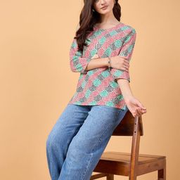 NEESH Floral Print Cotton Top-image-25