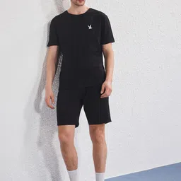 Trendyol Round Neck Pure Cotton Night suit-image-47