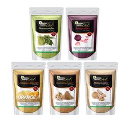 Online Quality Store Set Of 5 Natural Mask Powder For Acne Or Blemishes - 180g Each-21