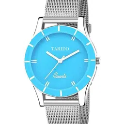 TARIDO Men Patterned Dial & Bracelet Style Straps Analogue Watch TD2480SM07 GREEN DIAL-10