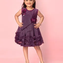 BAESD Net A-Line Dress-4
