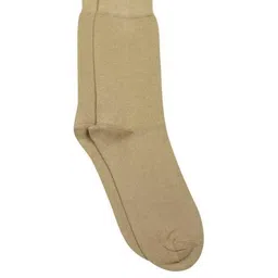Akeeta Pack of 1 Khaki Plain Calf Length Socks-picture-42