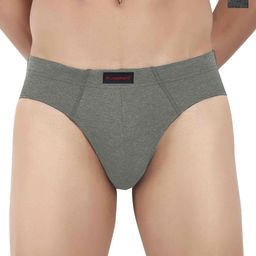 LOGGERHEAD Pack Of 2 Mid-Rise Basic BriefsLHCB001-ANTHRA-GREY-17