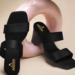 AROOM Ethnic Block Sandals-18
