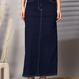 plusS  Women A-Line Maxi Skirts-picture-53