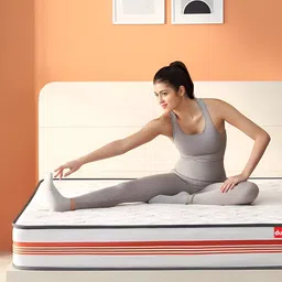 Duroflex Propel NRG Layer Medium Firm 7" King Pocket Spring Mattress (72x70 Inch)-35