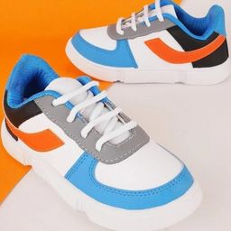PU-PINE Blue Mesh Sneakers-image-80
