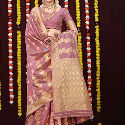 Munir Woven Design Zari Banarasi Saree-picture-24