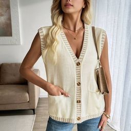HERE&NOW Women Off White Cardigan-picture-6