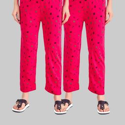 TRENDY WORLD Pack of 2 Printed Pyjamas-image-58