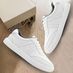 riffway Men Striped Suede Sneakers-image-48