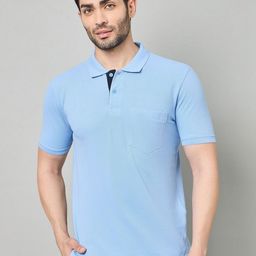 Duke Polo Collar Slim Fit Cotton T-shirt-picture-29