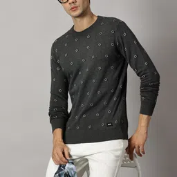 BLACK BUCK Men Printed Pullover-image-30