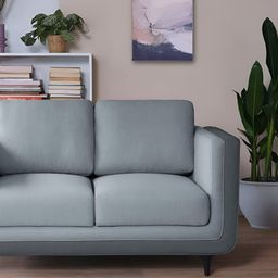 Sleepyhead Mojo 2 Seater Dual Tone Luxury Sofa Fabric Cheeky Grey-37