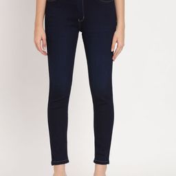 Chemistry Women Jean Skinny Fit High-Rise Light Fade Stretchable Jeans-image-98