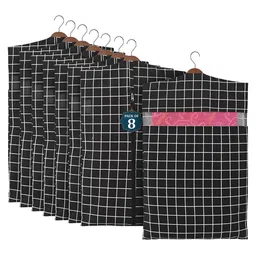 Kuber Industries Black Set of 6 Regular Multi-Utility Organisers-16