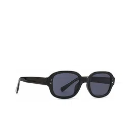4Flaunt Unisex Grey Lens & Black Rectangle Sunglasses with-5