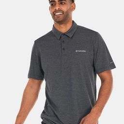 Columbia Men Solid Polo Collar T-shirt-image-87