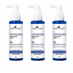 Park Daniel Set Of 3 5% Glycolic Acid Underarm Spray - 100 ml Each-37