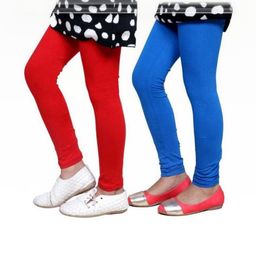 Tik Tok WEARS Girls Red Churidar Length Leggings-image-94