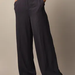 ONLY Women Loose Fit High-Rise Trousers-image-94
