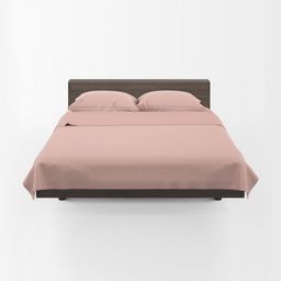 Thevasa Rose Gold-Toned 500 TC King Bedsheet Set-11