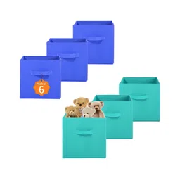 Aura Green & Blue 6 Pieces Multi-Utility Organisers-28