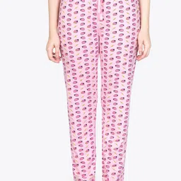 ariel Printed Pure Cotton Mid-Rise Lounge Pant-image-68