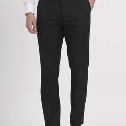 JB STUDIO Men Slim Fit Formal Trousers-image-25