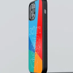 macmerise Geometric Printed iPhone 13 Pro Max Back Case Mobile Accessories-image-69
