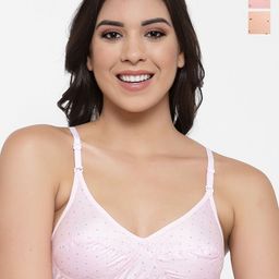 SHYAM SONS FLAIR Pack Of 3 Floral Printed Full Coverage Everyday Bra-picture-46