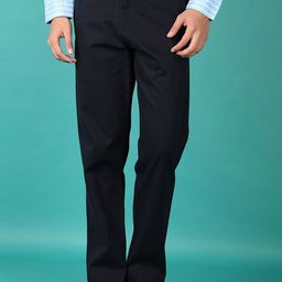 V-Mart Men Regular Fit Mid-Rise Cotton Trousers-image-93