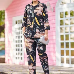 VIBE VISION Floral Printed Shirt & Trouser-image-23