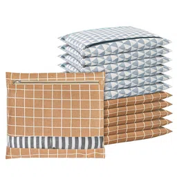 Kuber Industries Brown Set of 6 Regular Drawer Organiser Organisers-13