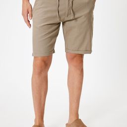 Koton Men Linen Shorts-image-90