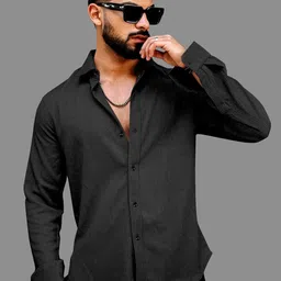 IKON FASHION Men Original Slim Fit Textured Spread Collar Casual Shirt-picture-42