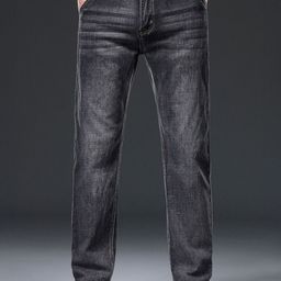 StyleCast Men Original Regular Fit Mid-Rise Light Fade Cotton Jeans-image-32