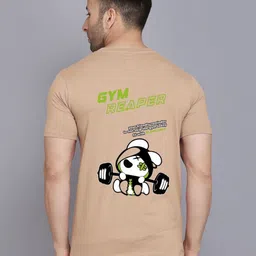 SLOWLORIS Men Graphic Printed Slim Fit T-shirt-image-13