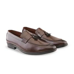 House of Pataudi MenSlip On Tasseled Moccasins Loafers Shoes-picture-14