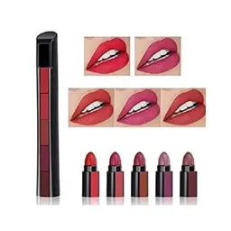 YELGO 5-in-1 Multicolor Long Lasting Matte Finish Lipstick image 3