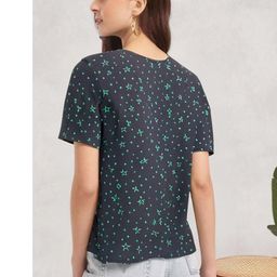 MACK JONNEY Women Conversational Printed Round Neck Cotton T-shirt-picture-11
