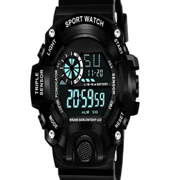 Hala Men Solid Round Tang Regular Digital Watch-30