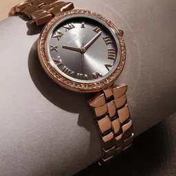 D'SIGNER Women Dial & Stainless Steel Bracelet Style Straps Analogue Watch 962RGM.8L-picture-30