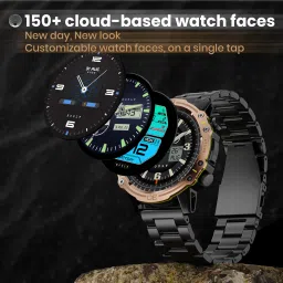 Boult Striker with Rugged & Shock Proof Design, BT Calling, 700 Nits, Metallic Frame Smartwatch image 5