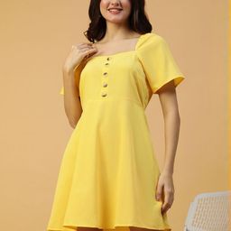 Oxolloxo Fit & Flare Dress-image-3