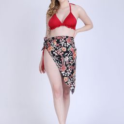 WOMAN IN YOU Printed Cover Up Sarong-image-63