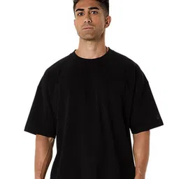 ASICS Men Solid Round Neck Relaxed Fit T-shirt-image-55