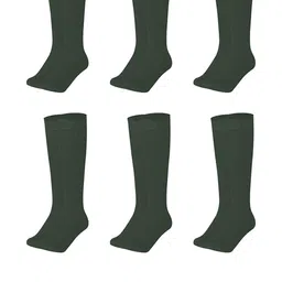 MUKHAKSH Unisex Green Socks-23