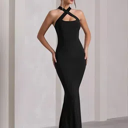 WANQUILA Women Polyester Bodycon Dresses-picture-46